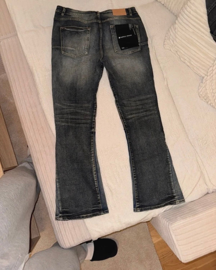 p*rple jean flare