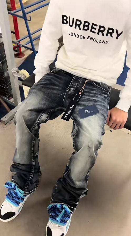 p*rple jean flare